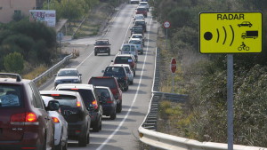 Dónde estan situados los radares de las carreteras españolas